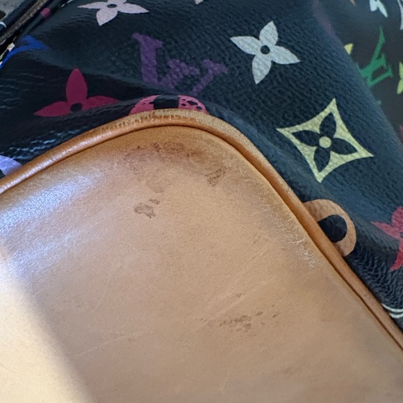 Louis Vuitton Black Multicolor Monogram Shoulder Bag - Picture 14 of 16